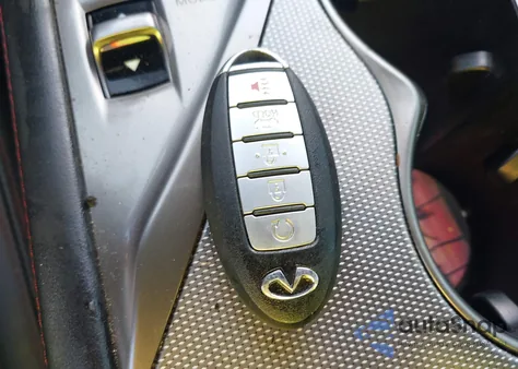 2018 Infiniti Q50 3.0T Red Sport 400 из США, поврежденный, VIN JN1FV7AP8JM461282